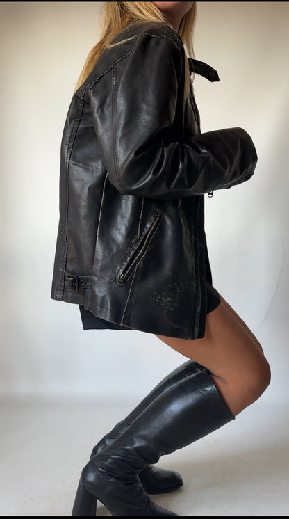 Beautiful used leather jacket