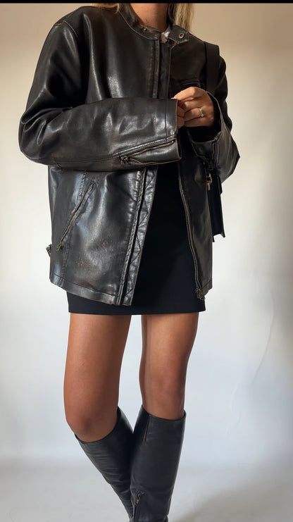 Beautiful used leather jacket