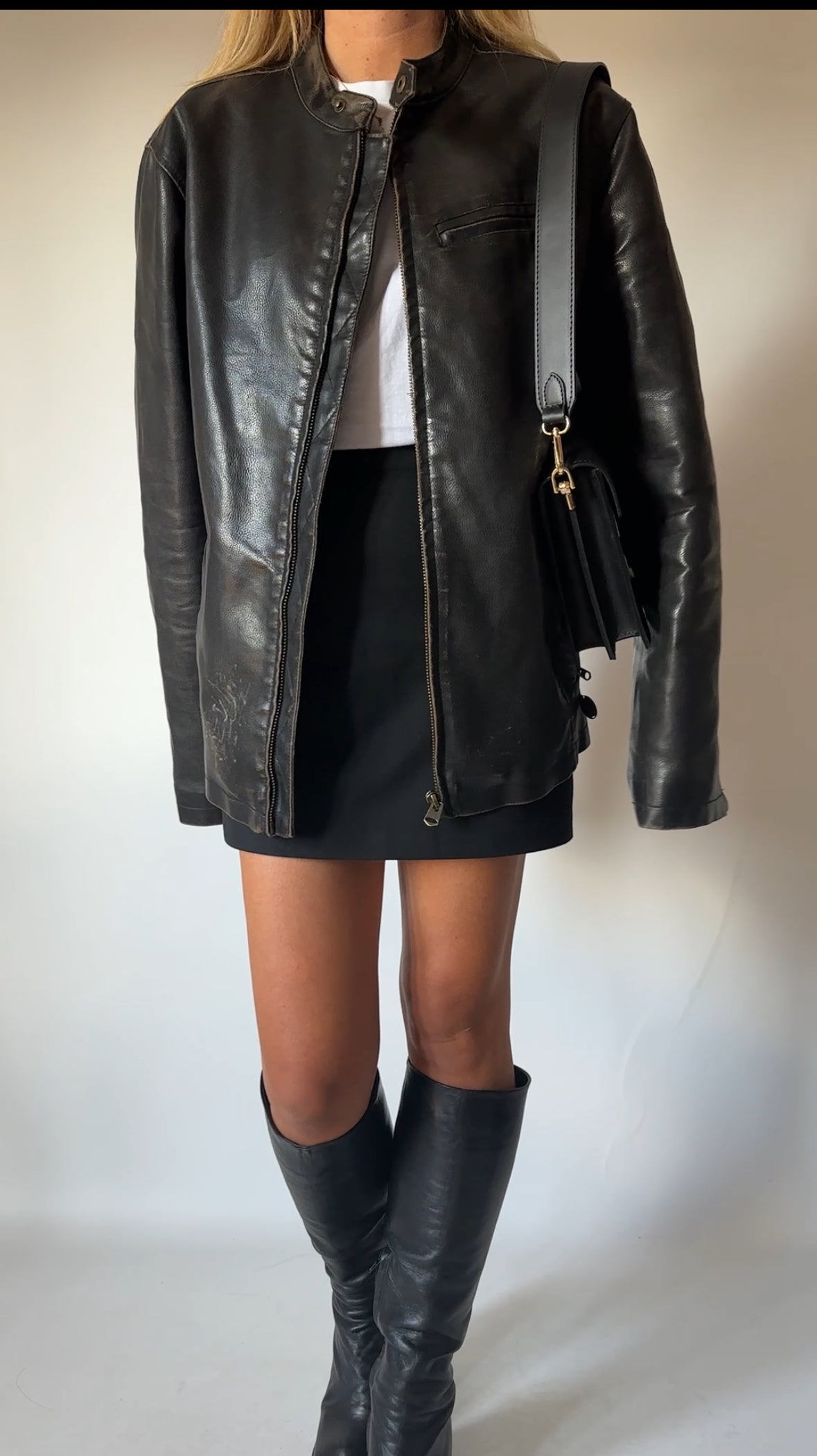 Beautiful used leather jacket