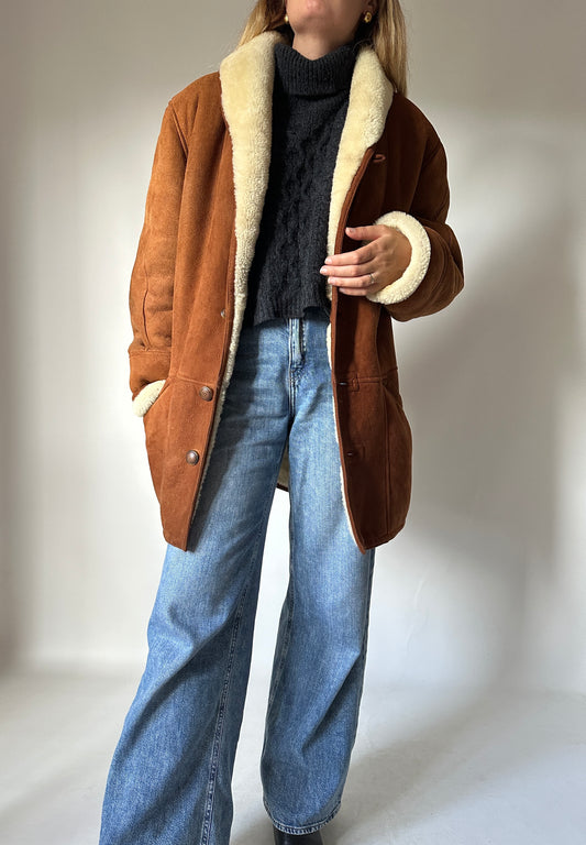 Forever caramel Shearling