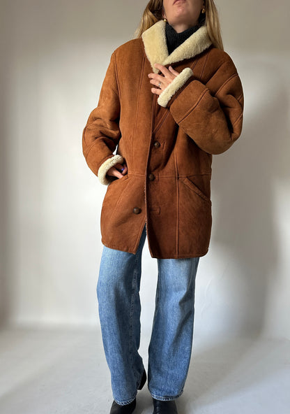 Forever caramel Shearling