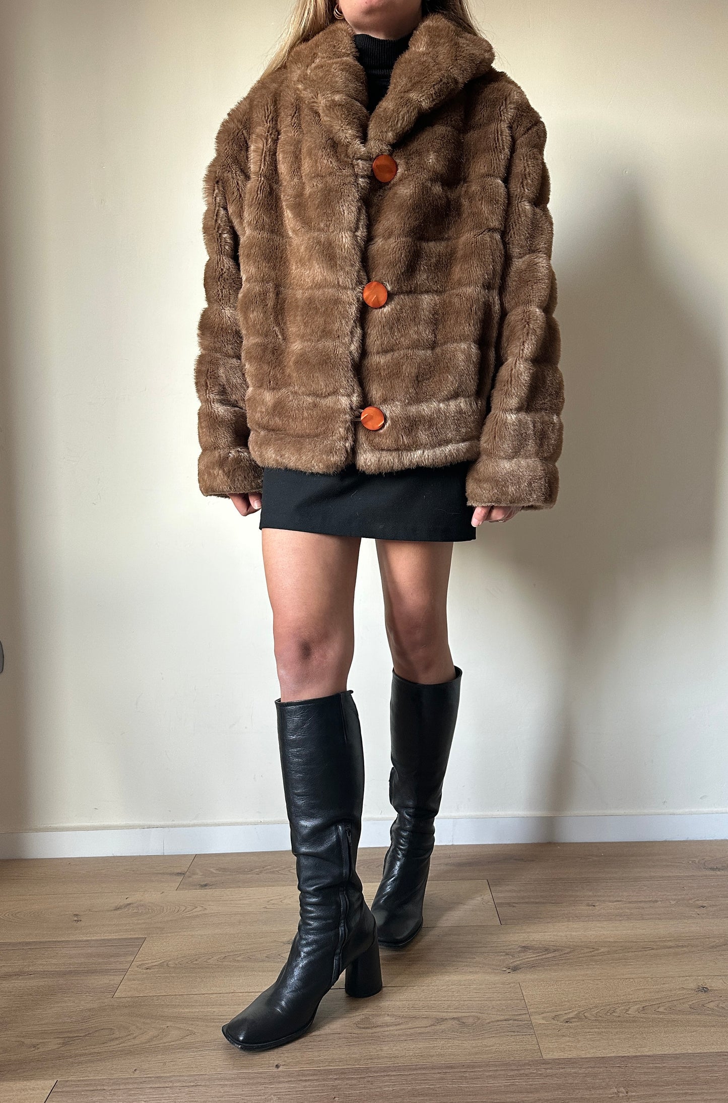 Vintage eco fur