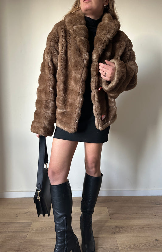 Vintage eco fur