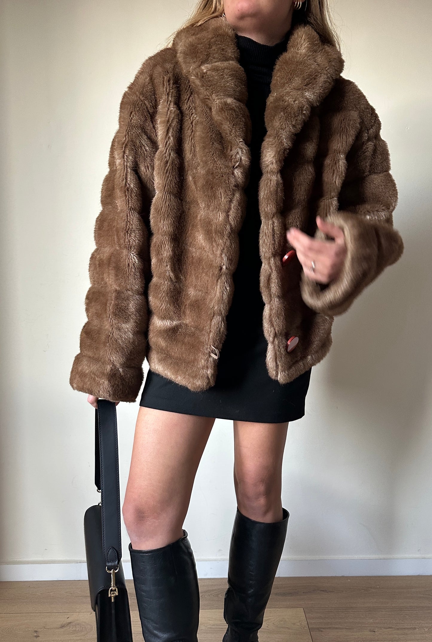 Vintage eco fur