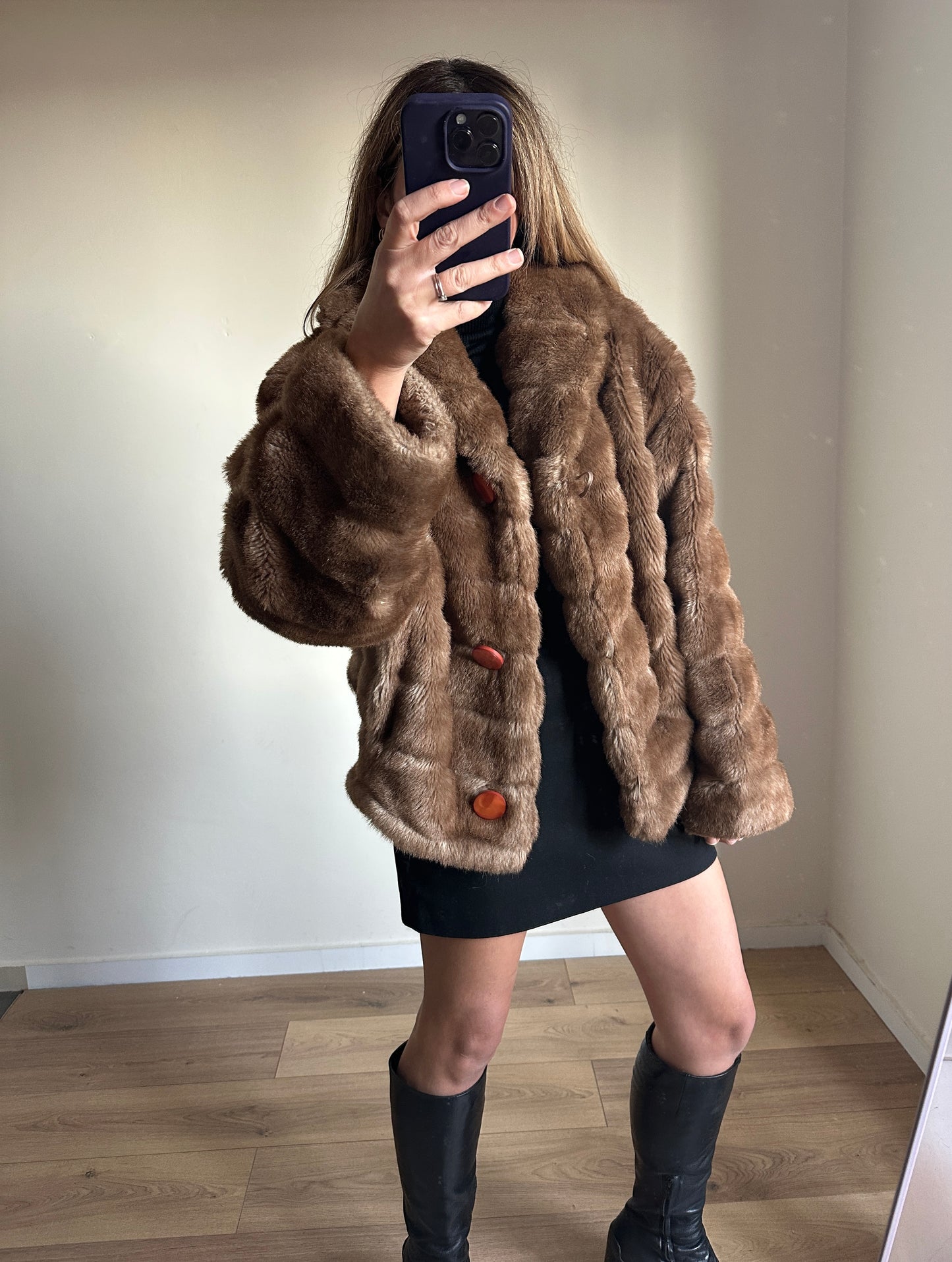 Vintage eco fur