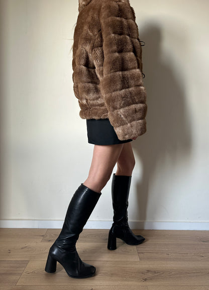 Vintage eco fur