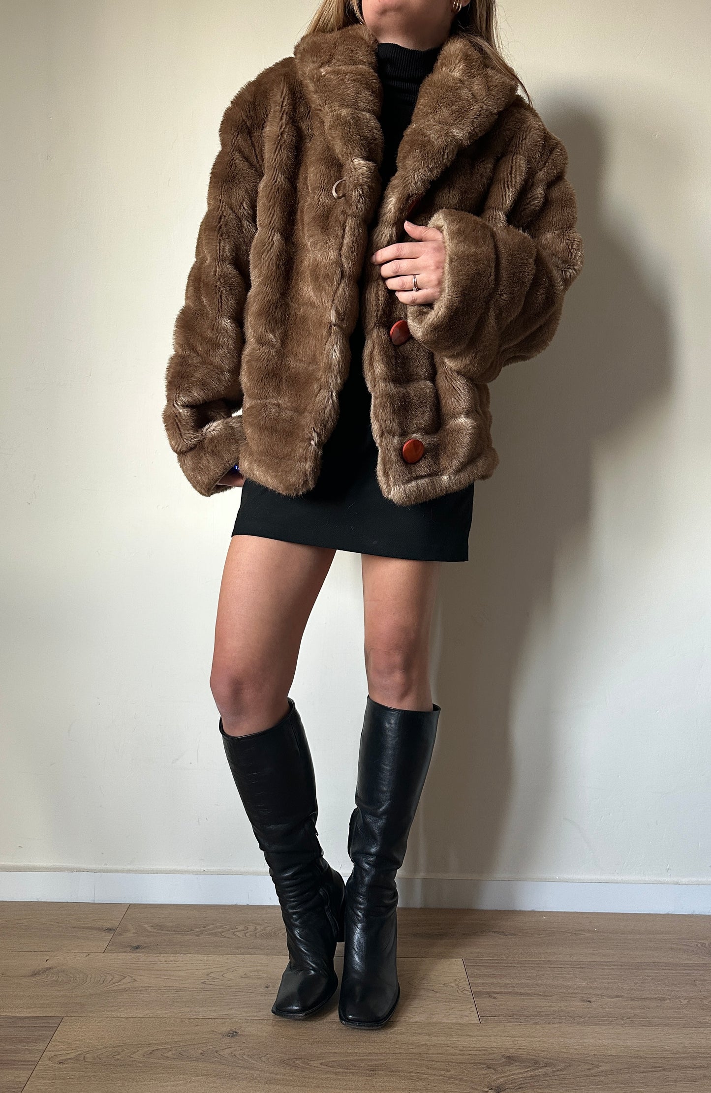 Vintage eco fur