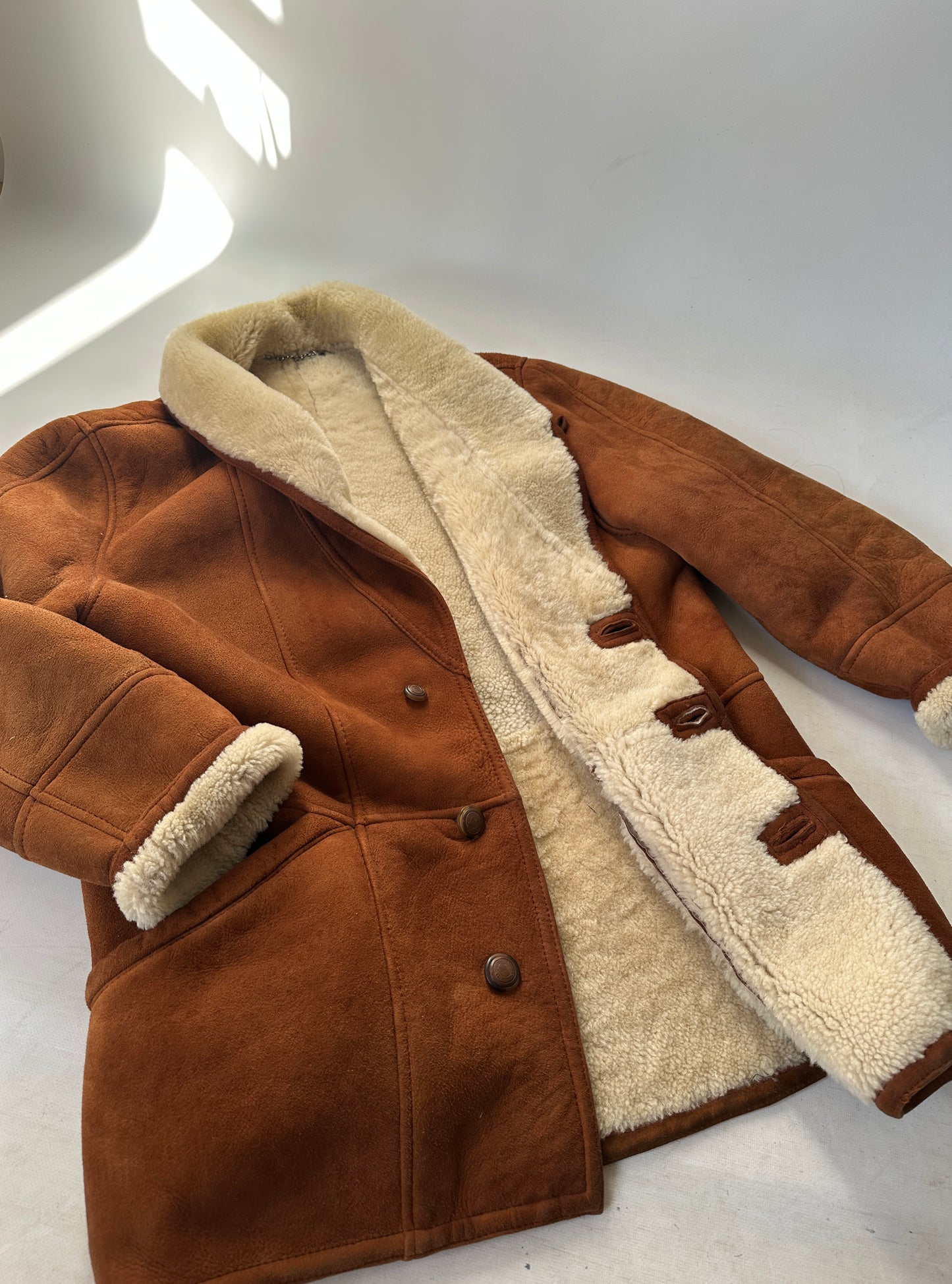 Forever caramel Shearling