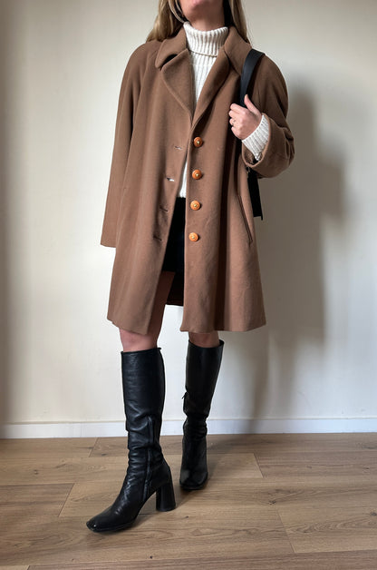 Alba Fornari camel coat