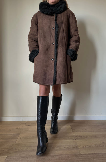 Chocolate chic Shearling