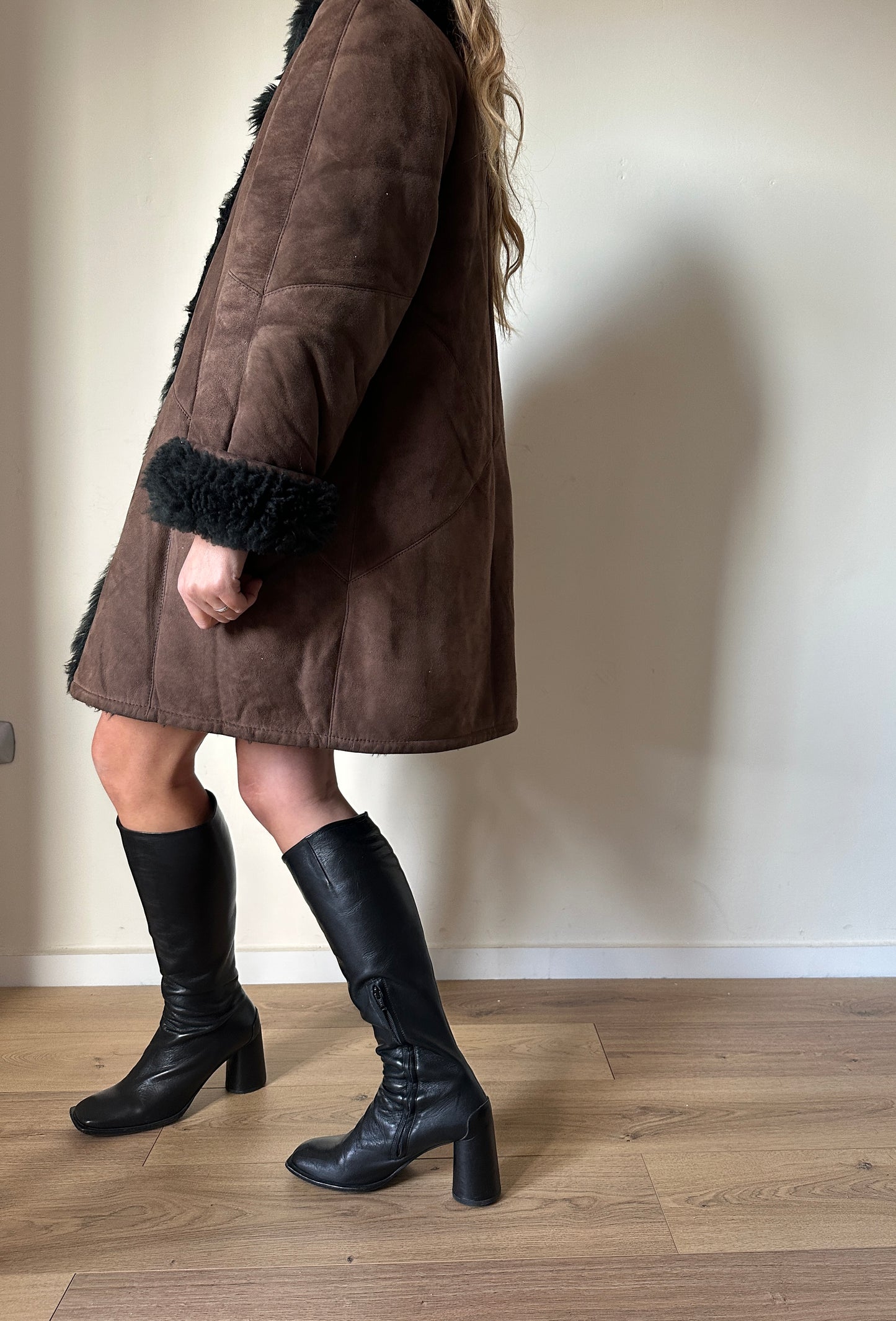 Chocolate chic Shearling