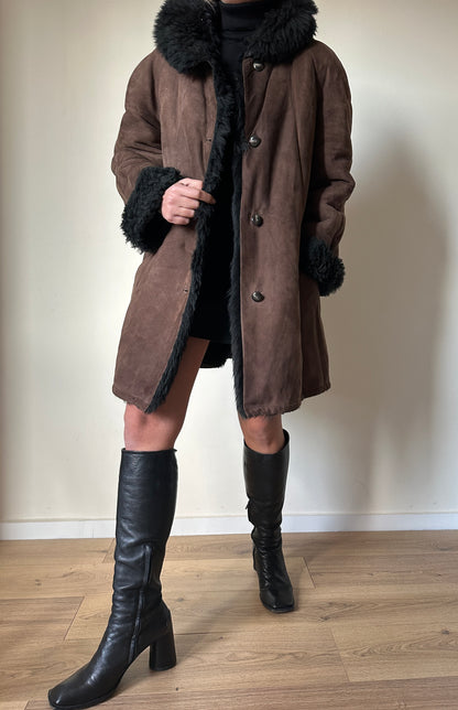 Chocolate chic Shearling