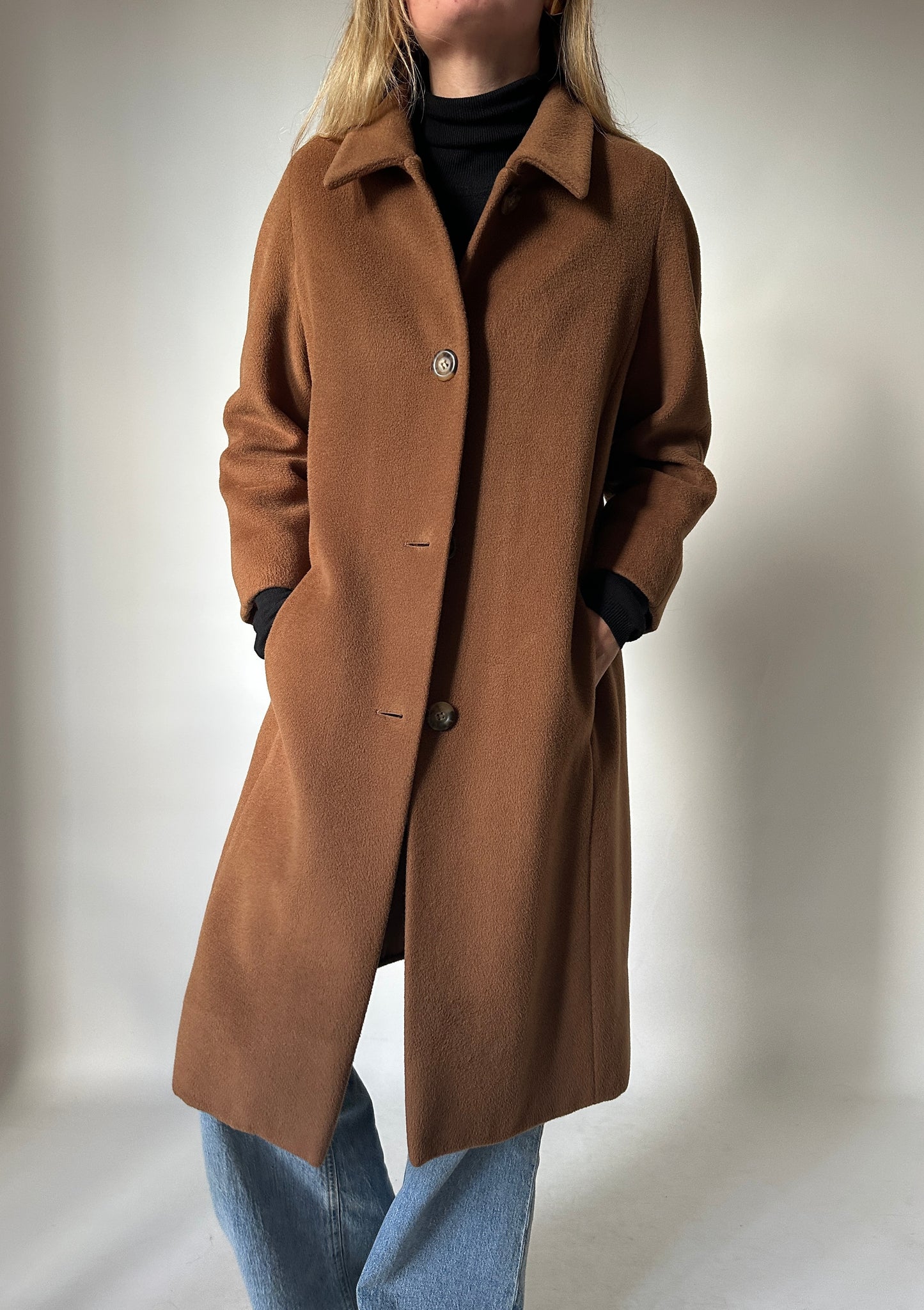 Marina Rinaldi chocolate coat