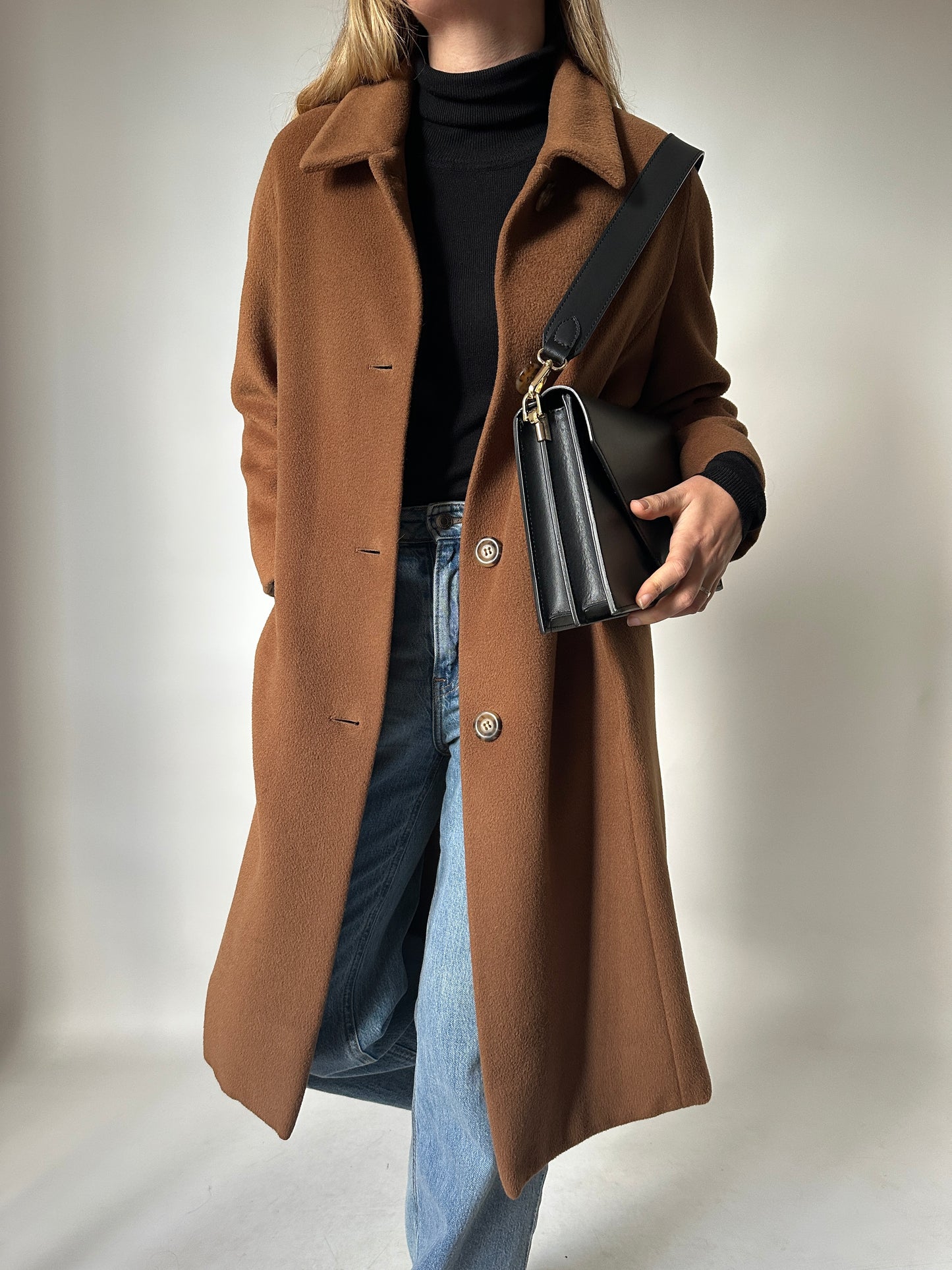 Marina Rinaldi chocolate coat