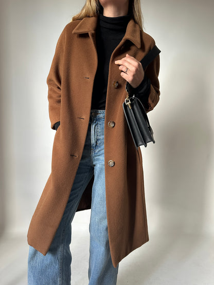 Marina Rinaldi chocolate coat