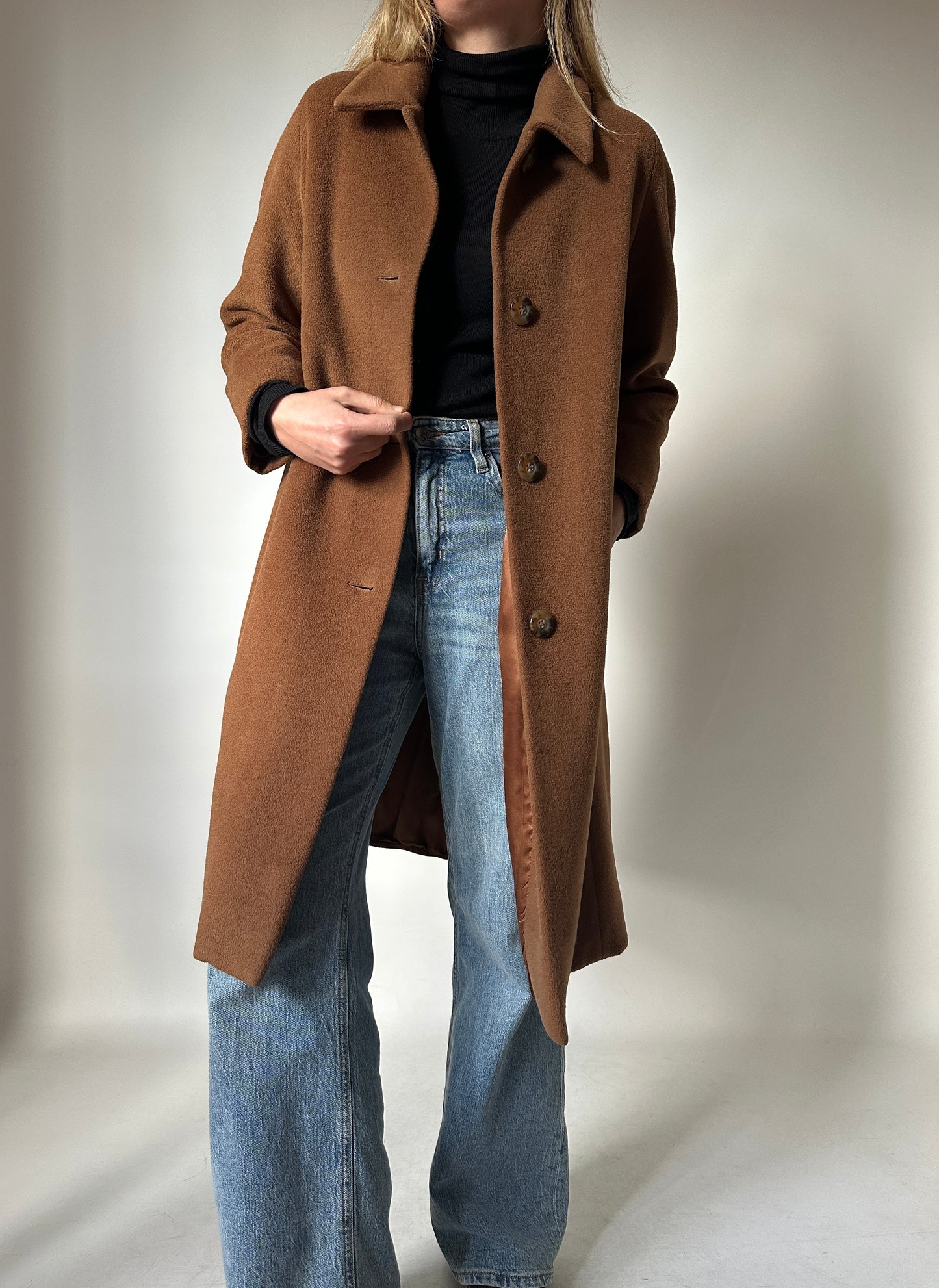 Marina Rinaldi chocolate coat