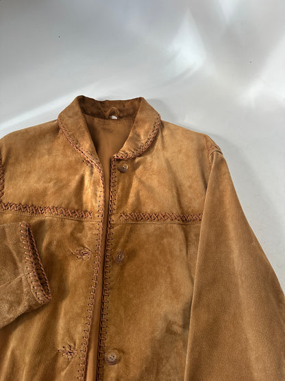 Western suede jacket