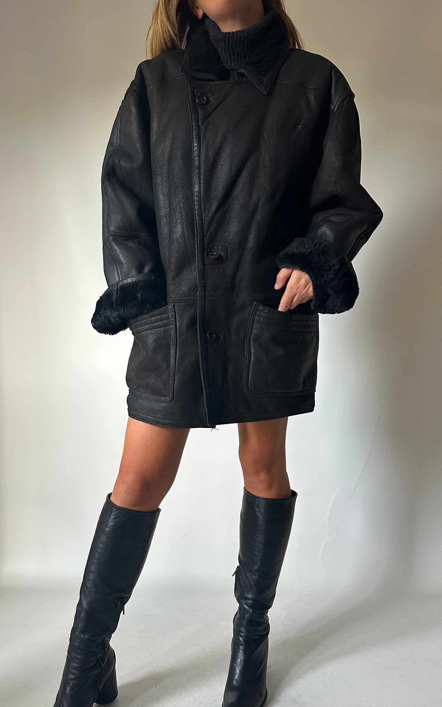 Black Original Shearling