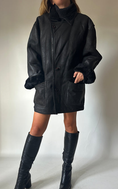 Black Original Shearling