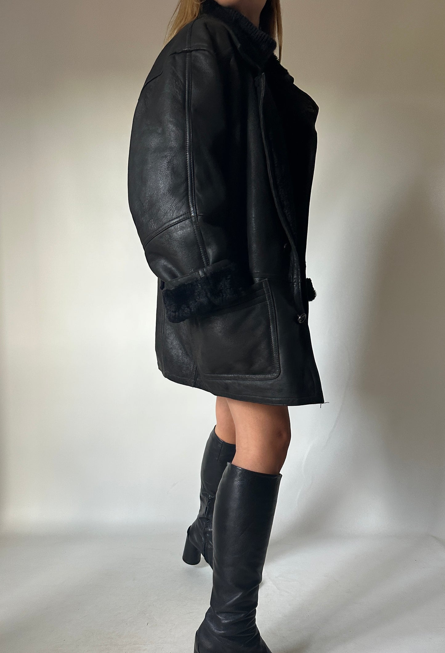 Black Original Shearling