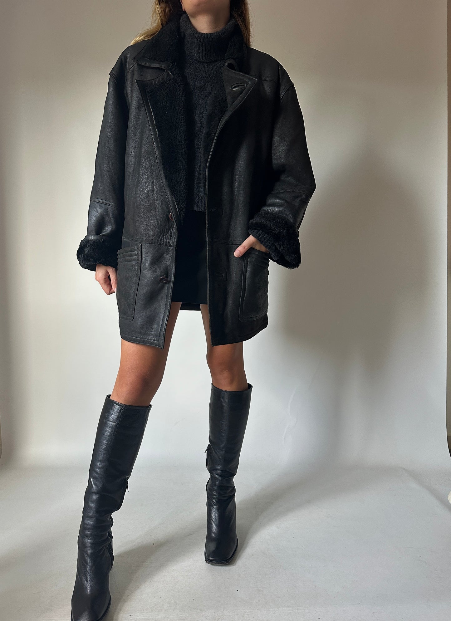 Black Original Shearling