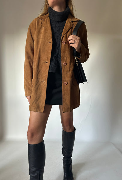 Indispensabile suede jacket