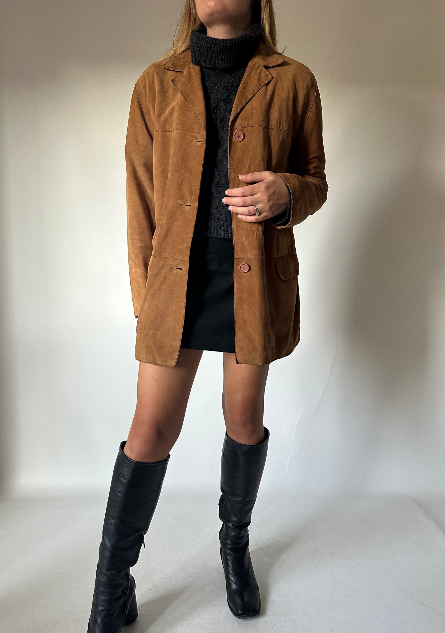 Indispensabile suede jacket