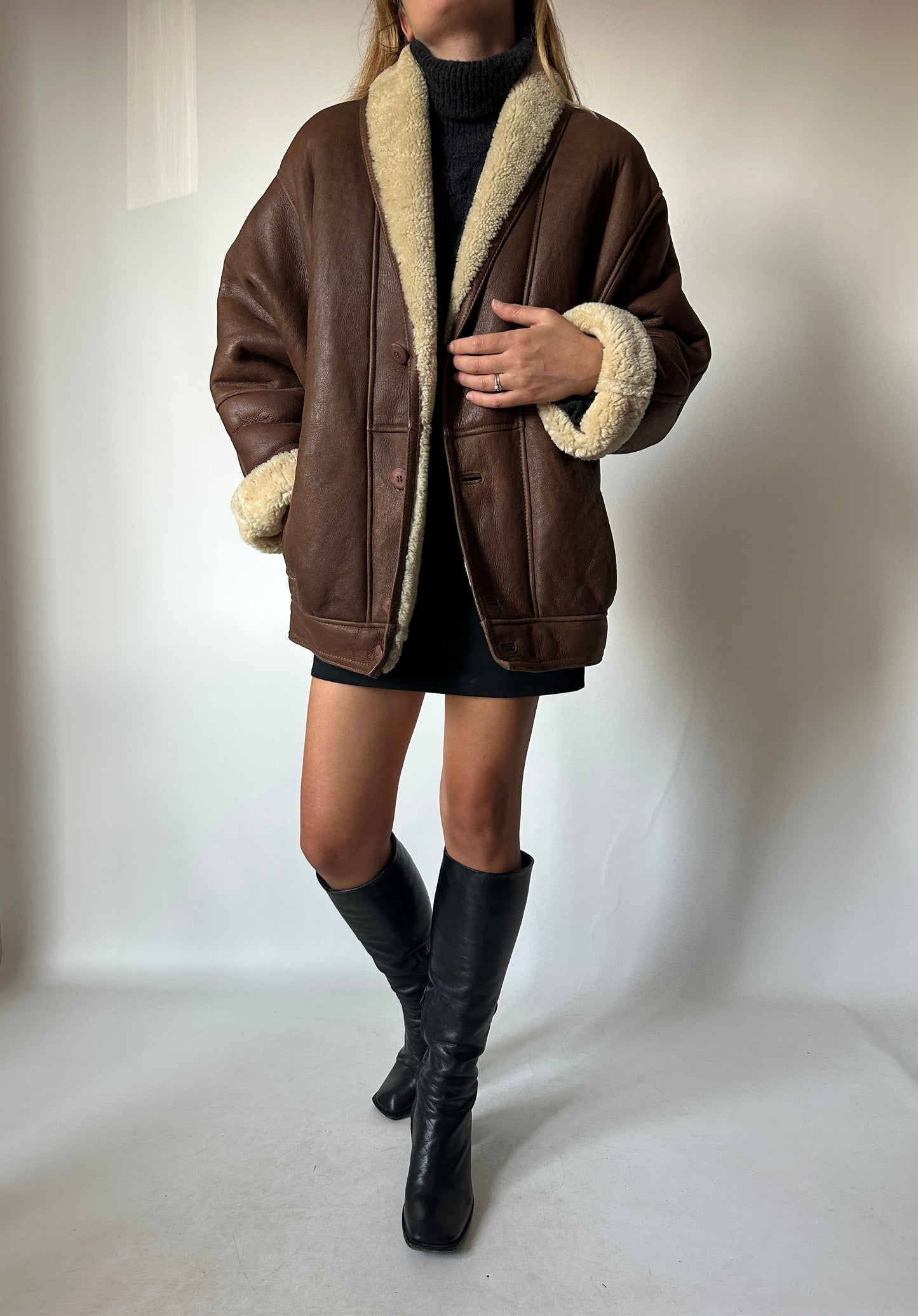 Chocolate Shearling