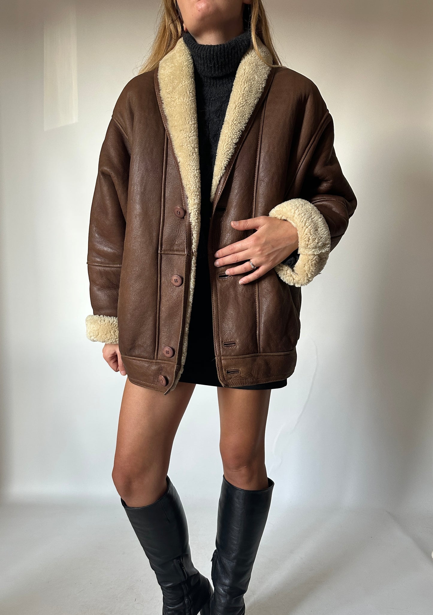 Chocolate Shearling