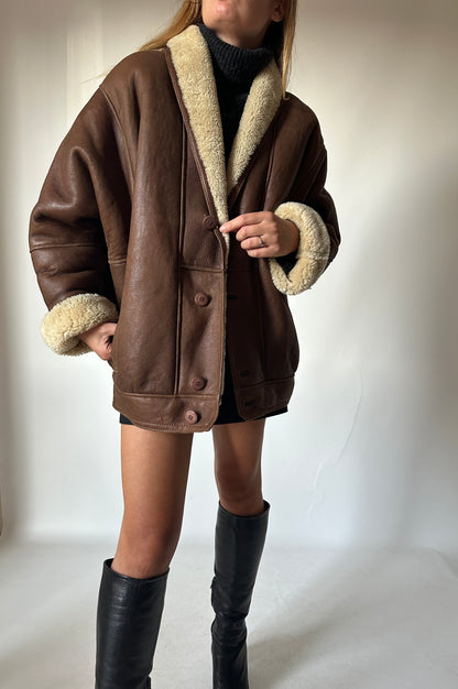 Chocolate Shearling