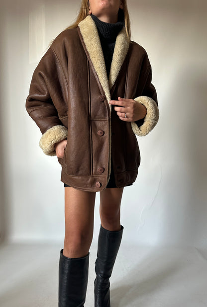 Chocolate Shearling