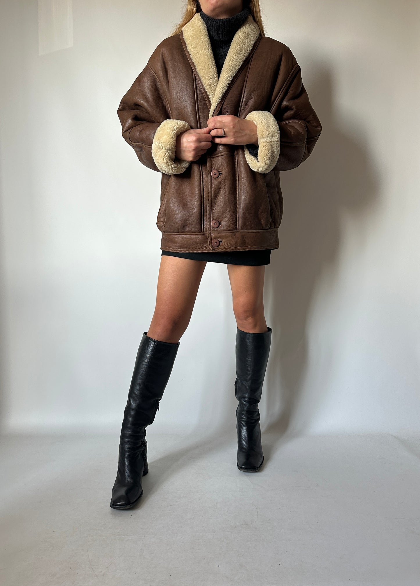 Chocolate Shearling