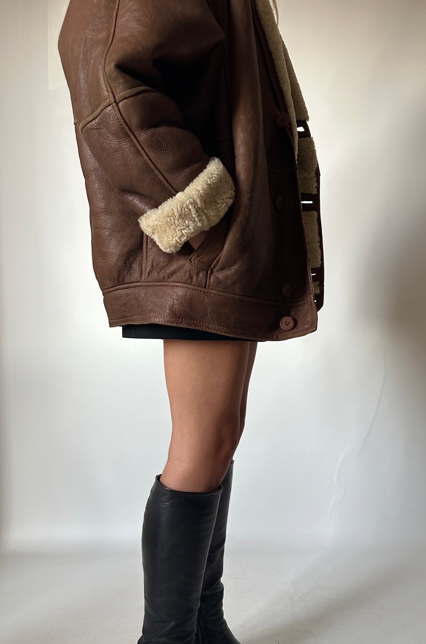 Chocolate Shearling