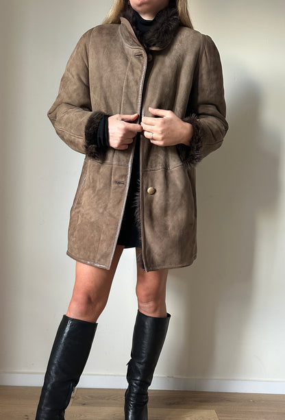 Indispensabile brown Shearling