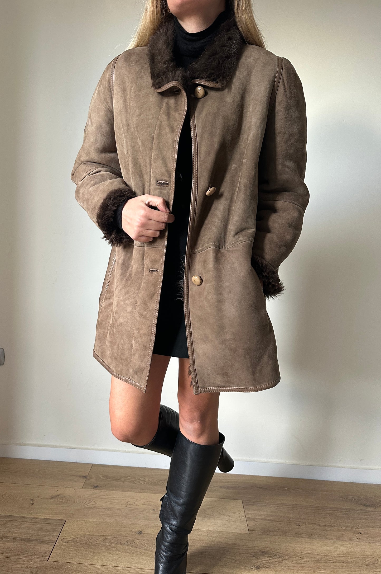 Indispensabile brown Shearling