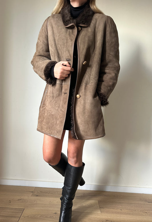 Indispensabile brown Shearling