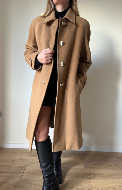 Dreamy camel wool coat