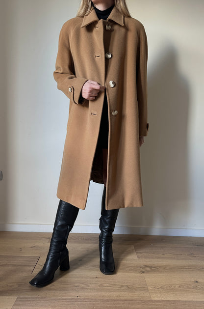 Dreamy camel wool coat