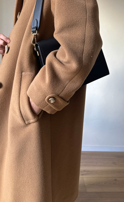 Dreamy camel wool coat