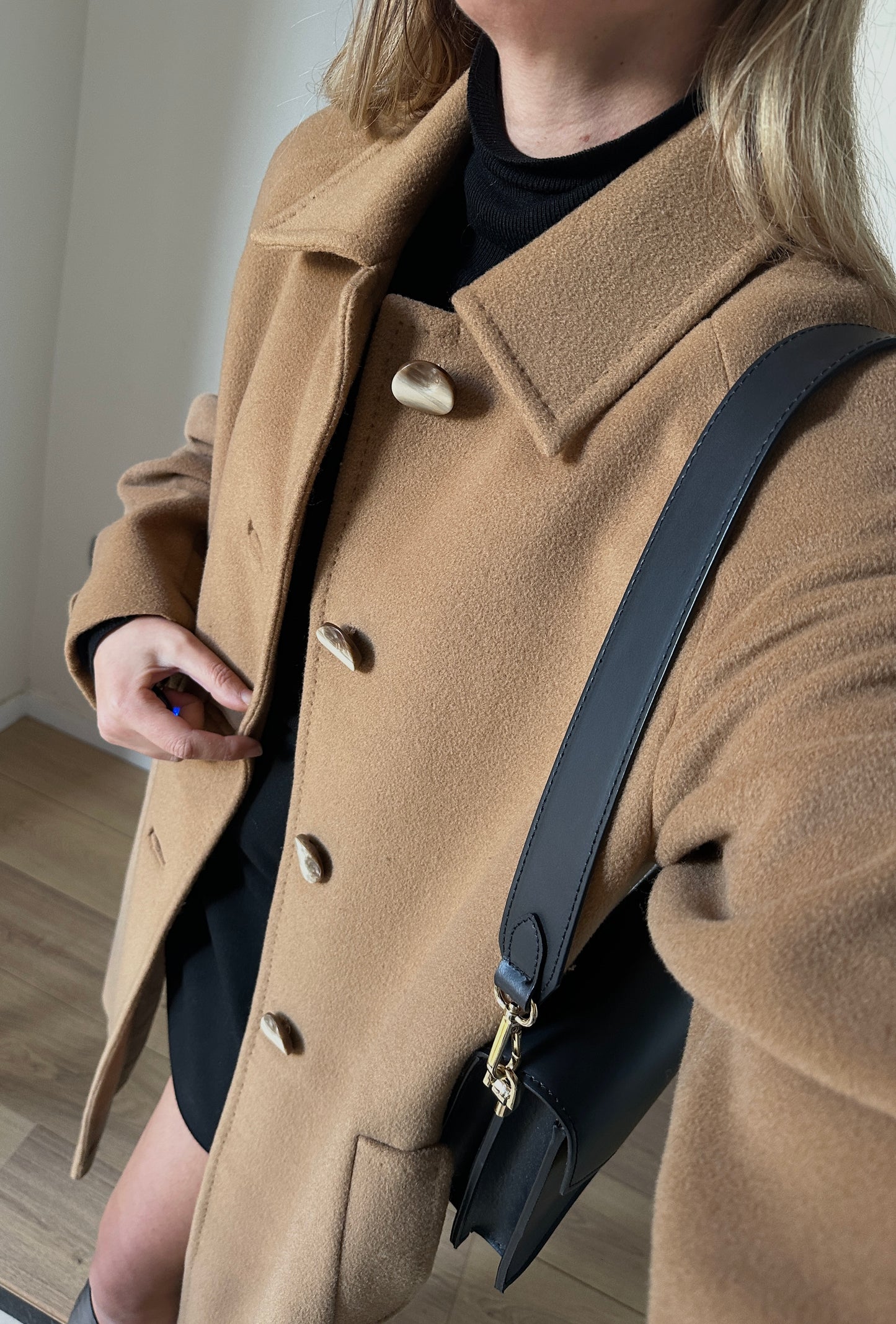 Dreamy camel wool coat