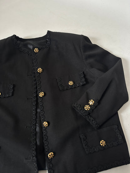 Chanel-style precious jacket