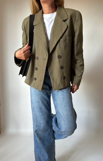 Salvia 100% wool blazer