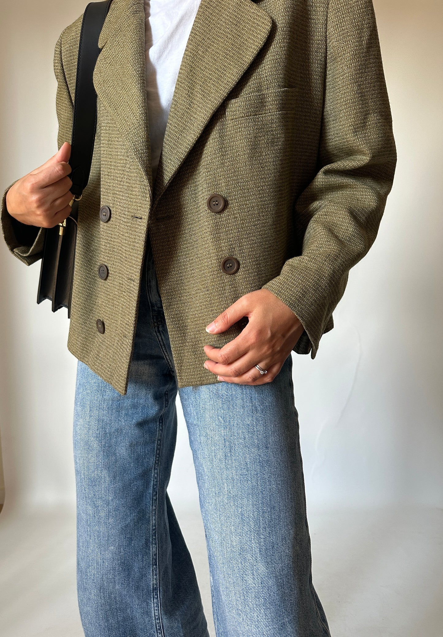 Salvia 100% wool blazer