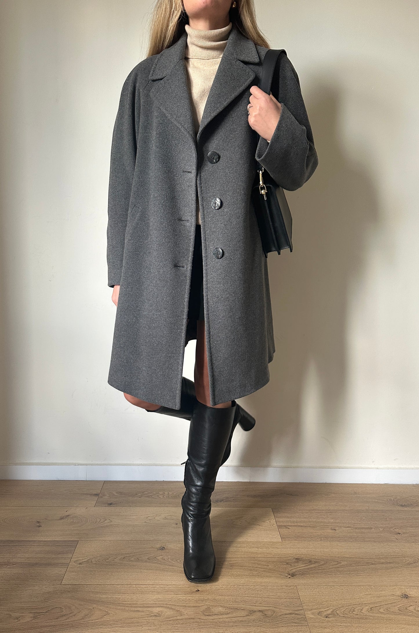 Unique grey coat