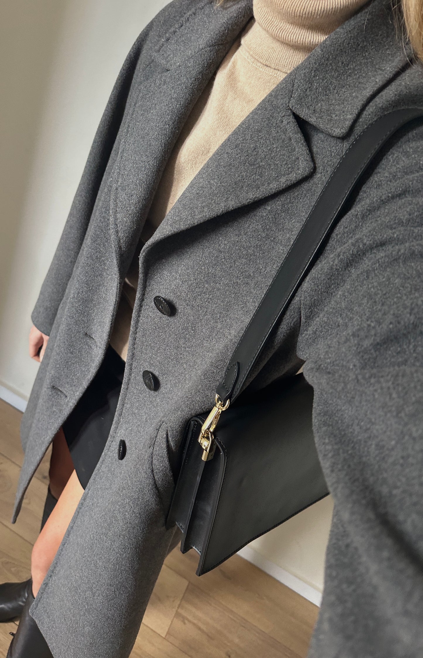 Unique grey coat