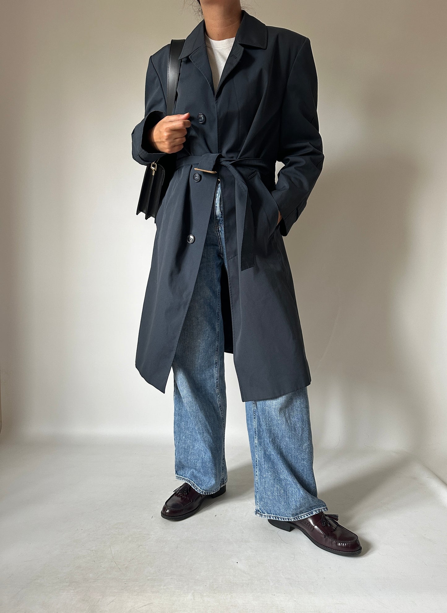 Perfect navy trench coat