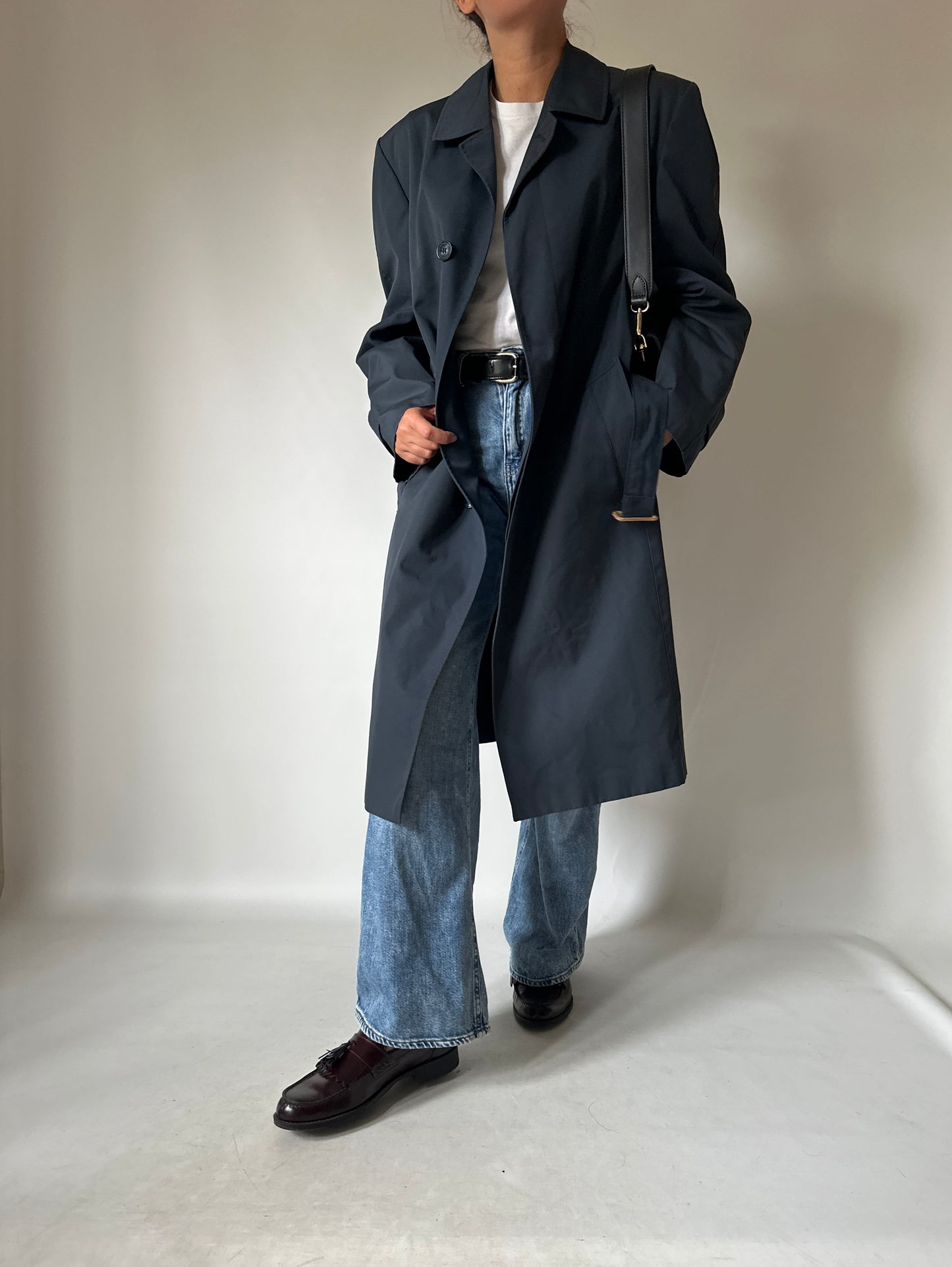 Perfect navy trench coat