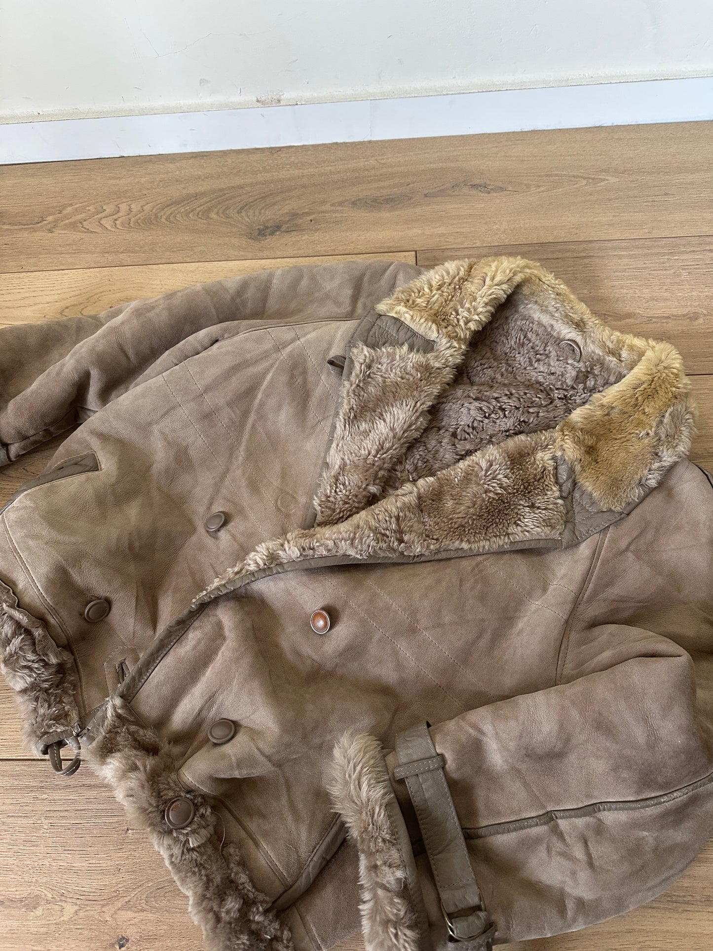 Tortora bomber Shearling