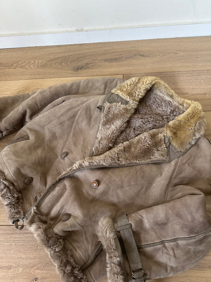 Tortora bomber Shearling