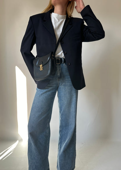 Indispensabile navy blazer-nuovo con etichetta